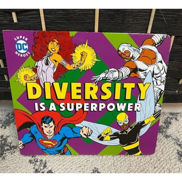 DC Comics Other - Diversity is a Superpower Kids Book with Super DC Heroes by Julie Merberg
